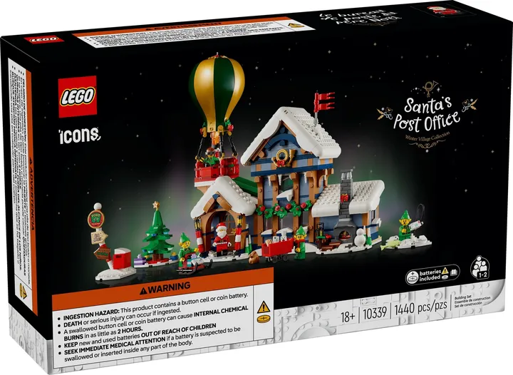 LEGO icons 10339 Postamt des Weihnachtsmanns
