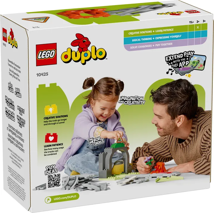 Vorschaubild 3 LEGO duplo 10425 Eisenbahntunnel und Schienen – Erweiterungsset
