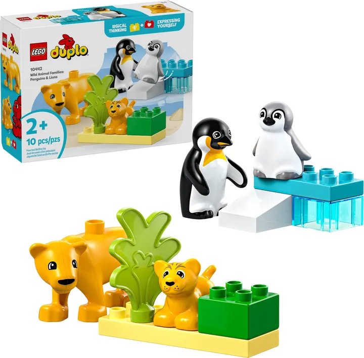 Vorschaubild 3 LEGO duplo 10442 Wildtier-Familien: Pinguine und Löwen
