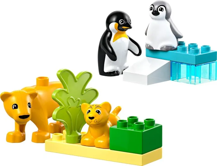 LEGO duplo 10442 Wildtier-Familien: Pinguine und Löwen
