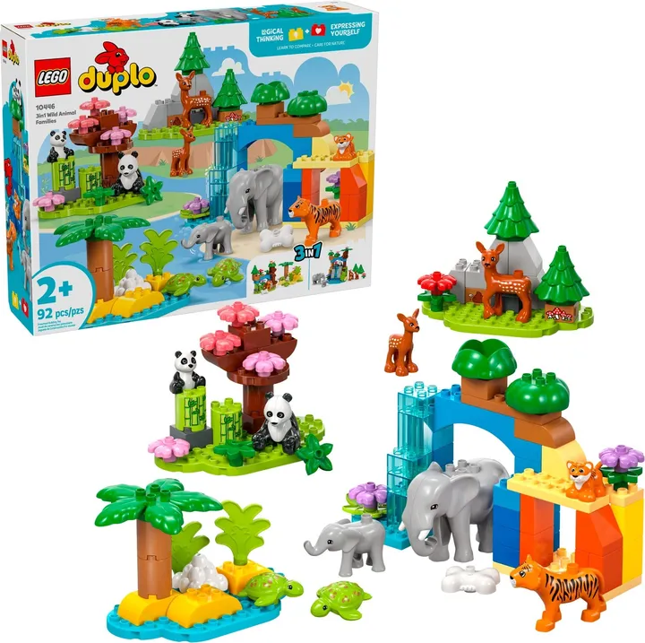 Vorschaubild 2 LEGO duplo 10446 Wildtier-Familien 3-in-1-Set
