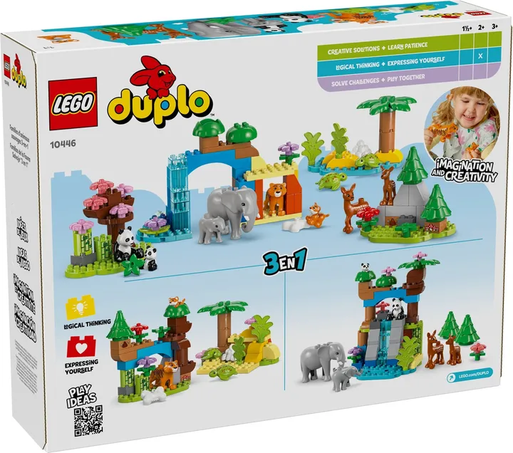 Vorschaubild 3 LEGO duplo 10446 Wildtier-Familien 3-in-1-Set
