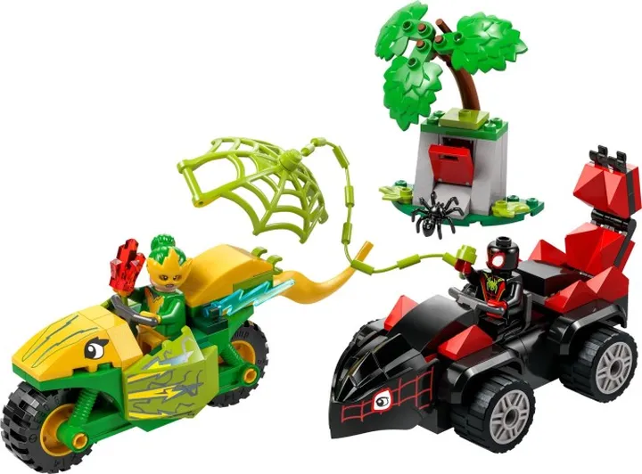 LEGO super heroes 11198 Actionspaß mit Spin und Electro in ihren Dino-Flitzern
