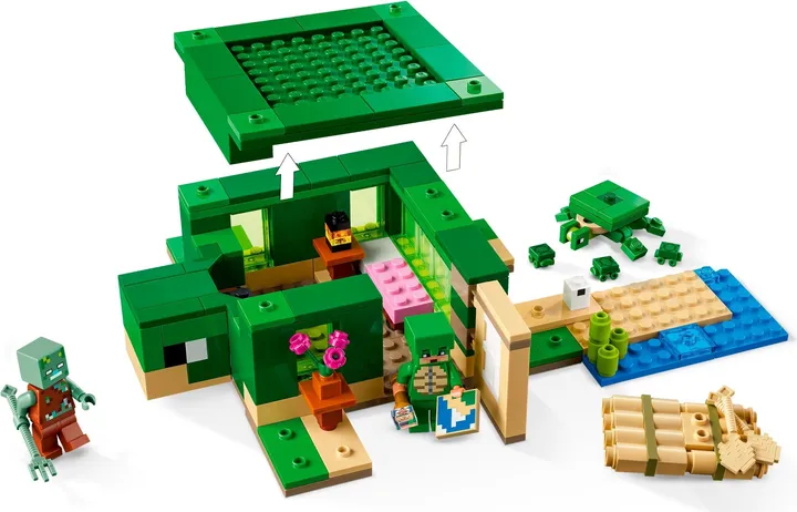 Vorschaubild 3 LEGO minecraft 21254 Das Schildkrötenstrandhaus
