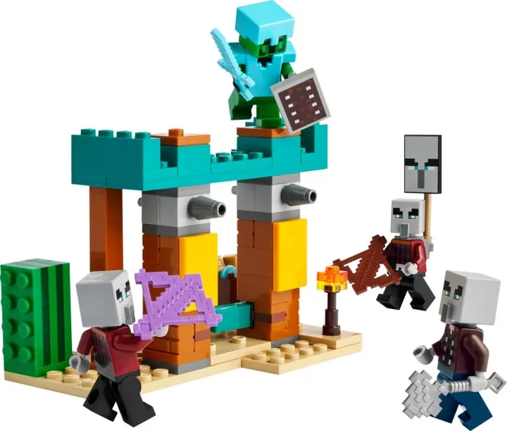 LEGO minecraft 21267 Die Illager-Wüstenpatrouille
