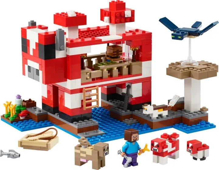 LEGO minecraft 21270 Das Pilzkuh-Haus
