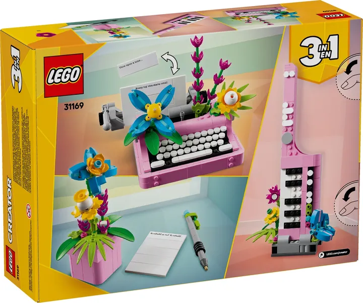 Vorschaubild 2 LEGO creator 31169 Schreibmaschine mit Blumen
