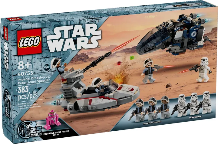 LEGO star wars 40755 Imperial Dropship vs Rebel Scout Speeder
