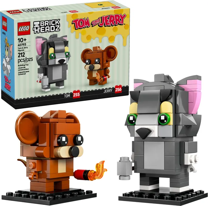 Vorschaubild 2 LEGO brickheadz 40793 Tom & Jerry Figuren
