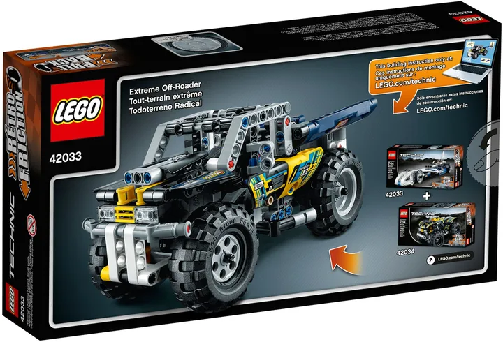 Vorschaubild 3 LEGO technic 42033 Action Raketenauto
