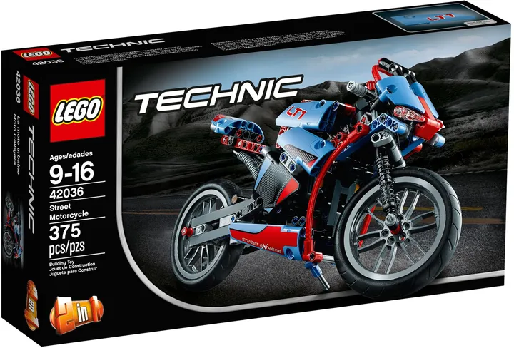 Vorschaubild 2 LEGO technic 42036 Straßenmotorrad
