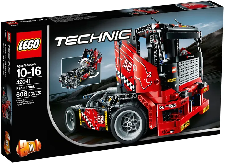 LEGO technic 42041 Renn-Truck
