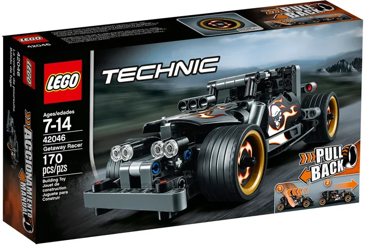 LEGO technic 42046 Fluchtfahrzeug
