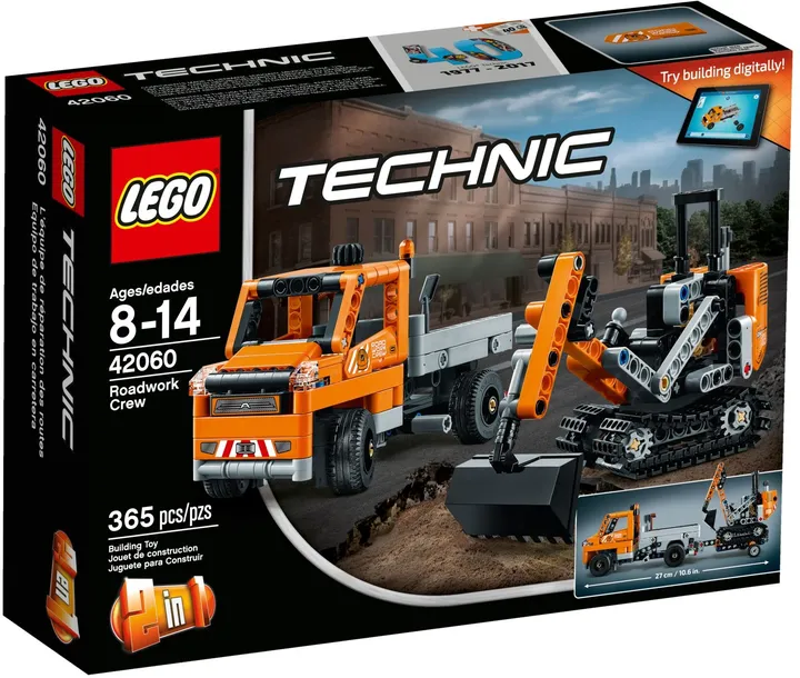 LEGO technic 42060 Straßenbau-Fahrzeuge
