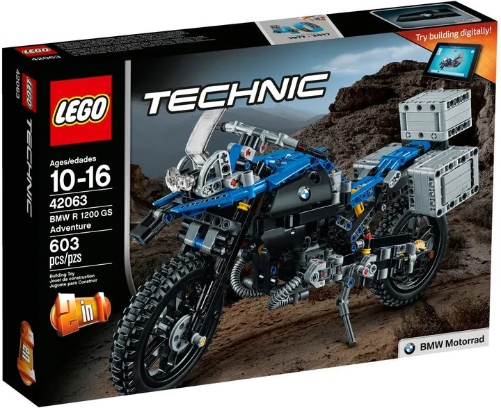 LEGO technic 42063 BMW R 1200 GS Adventure
