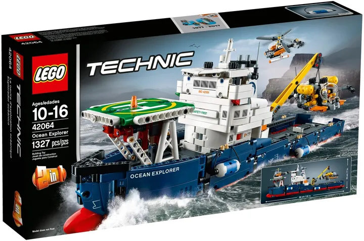 LEGO technic 42064 Forschungsschiff
