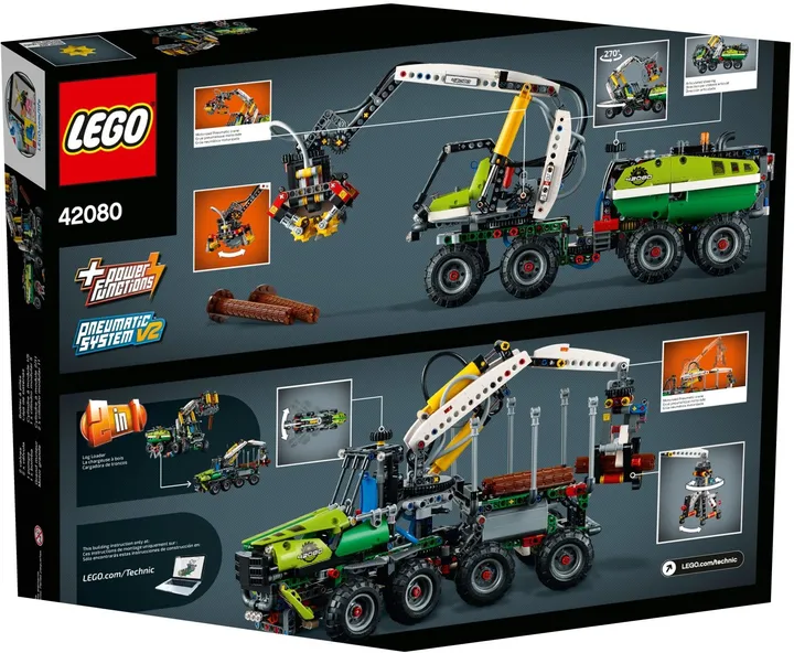 Vorschaubild 2 LEGO technic 42080 Harvester-Forstmaschine
