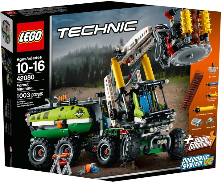 LEGO technic 42080 Harvester-Forstmaschine
