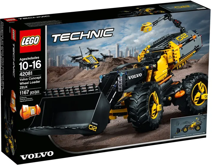 LEGO technic 42081 Volvo Konzept-Radlader ZEUX
