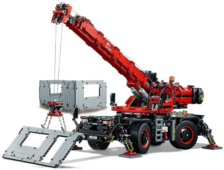 Vorschaubild 3 LEGO technic 42082 Geländegängiger Kranwagen
