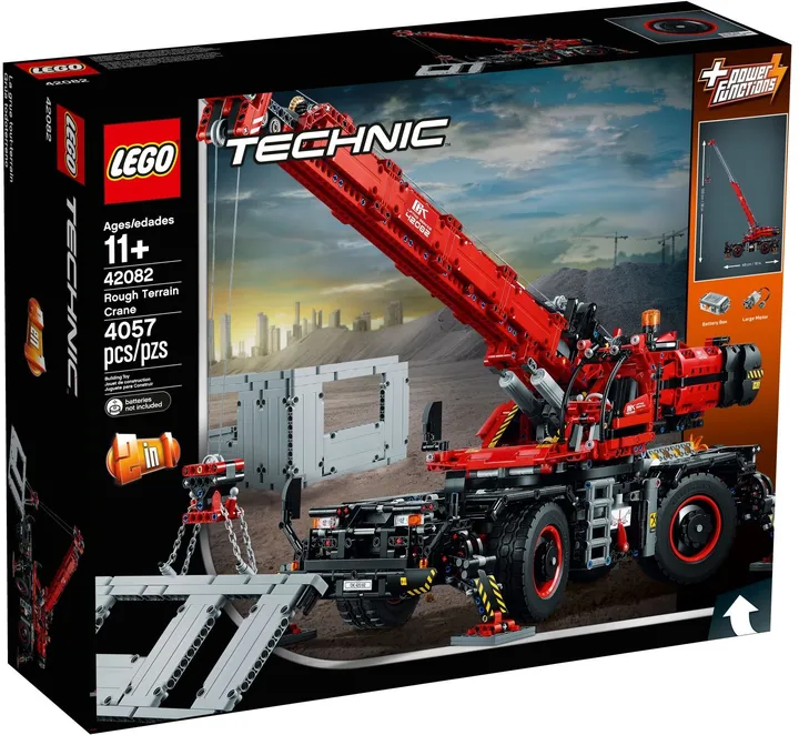 LEGO technic 42082 Geländegängiger Kranwagen
