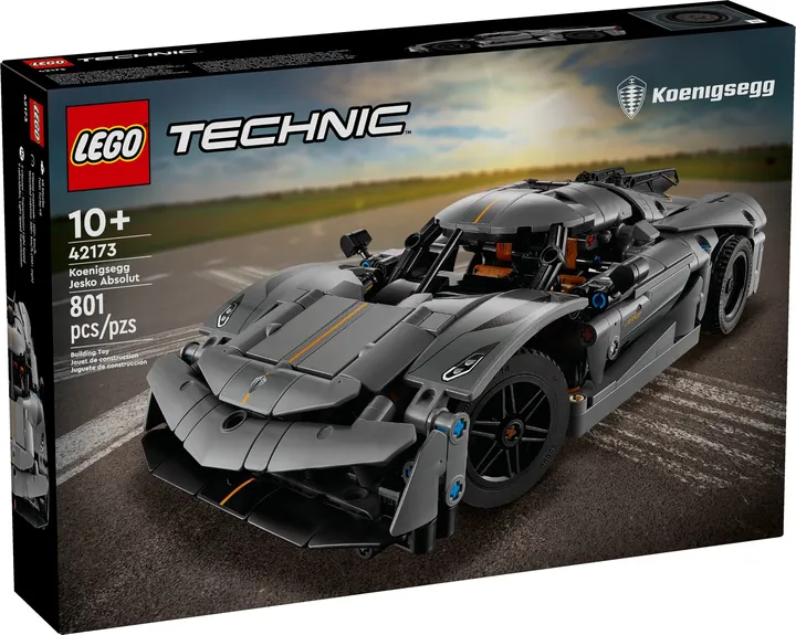 Vorschaubild 2 LEGO technic 42173 Koenigsegg Jesko Absolut Supersportwagen in Grau
