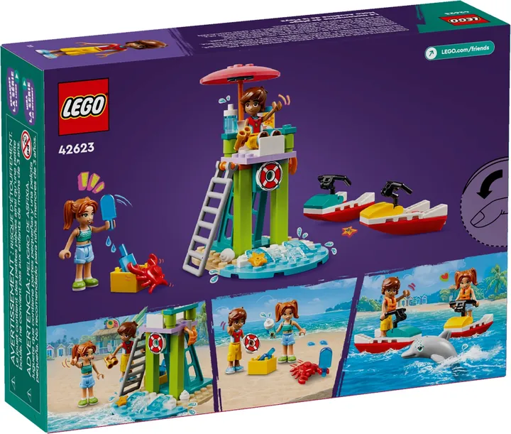 Vorschaubild 2 LEGO friends 42623 Rettungsschwimmer Aussichtsturm mit Jetskis
