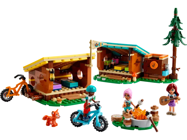 LEGO friends 42624 Gemütliche Hütten im Abenteuercamp
