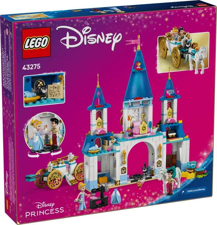 Vorschaubild 2 LEGO disney 43275 Cinderellas Schloss und Pferdekutsche
