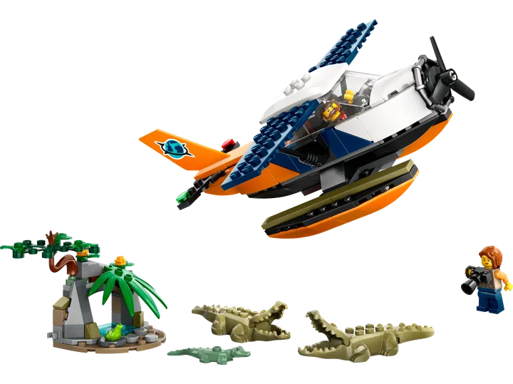 LEGO city 60425 Dschungelforscher-Wasserflugzeug

