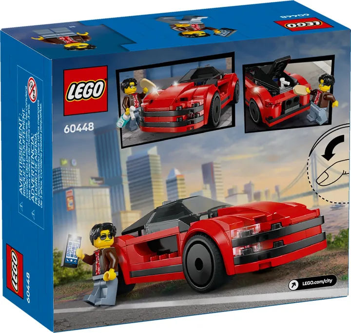 Vorschaubild 2 LEGO city 60448 Roter Sportwagen
