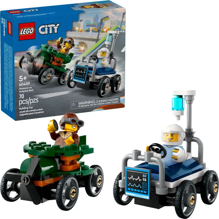 Vorschaubild 3 LEGO city 60459 Flugzeug vs Krankenhausbett
