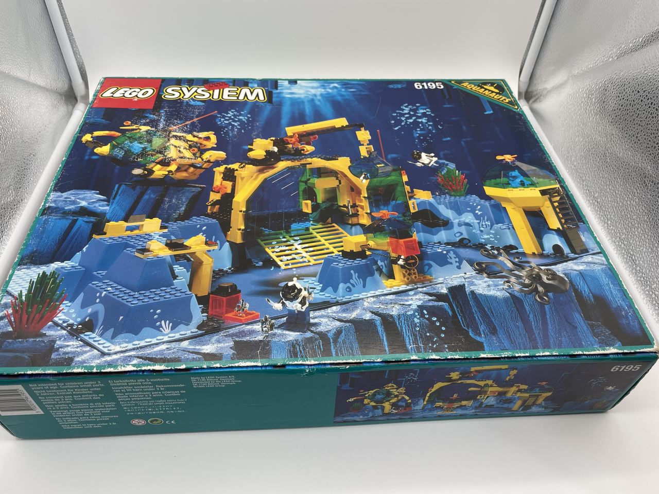 LEGO Aquanauts 6195 Unterwasser 3D PLATTE BAUPLATTE GRUNDPLATTE 25,5x25,5 cm 
