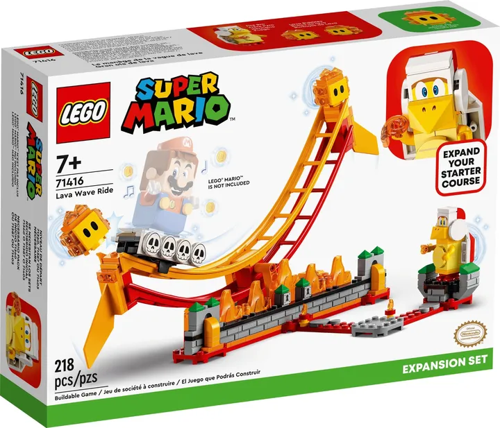 Vorschaubild 2 LEGO super mario 71416 Lavawelle-Fahrgeschäft – Erweiterungsset
