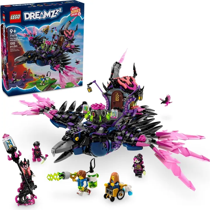 Vorschaubild 2 LEGO dreamzzz 71478 Der Mitternachtsrabe der Nimmerhexe
