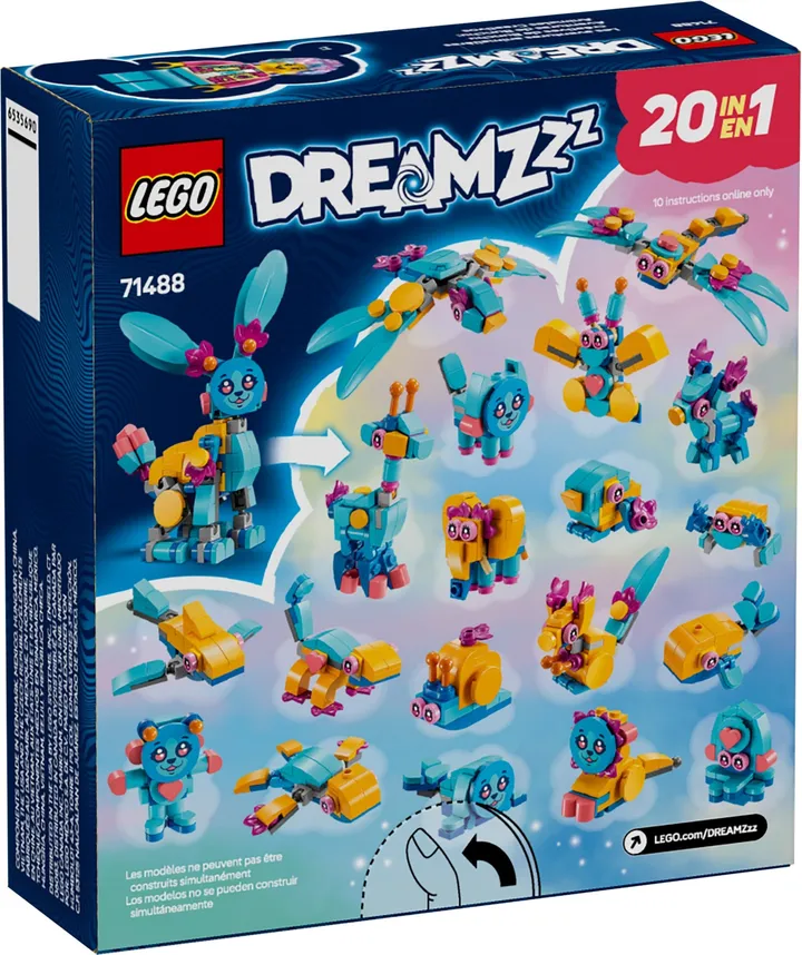 Vorschaubild 2 LEGO dreamzzz 71488 Bunchus kreative Tierabenteuer
