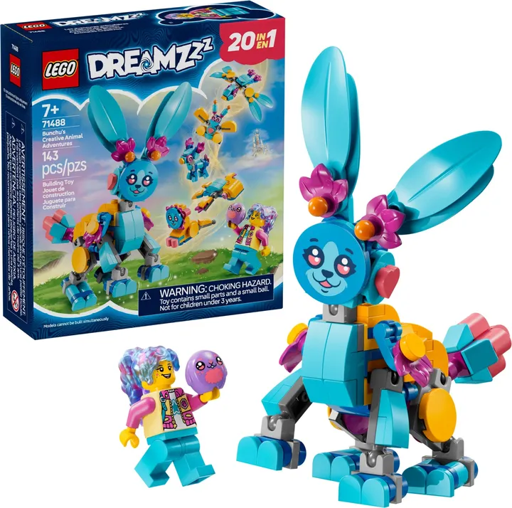 Vorschaubild 3 LEGO dreamzzz 71488 Bunchus kreative Tierabenteuer
