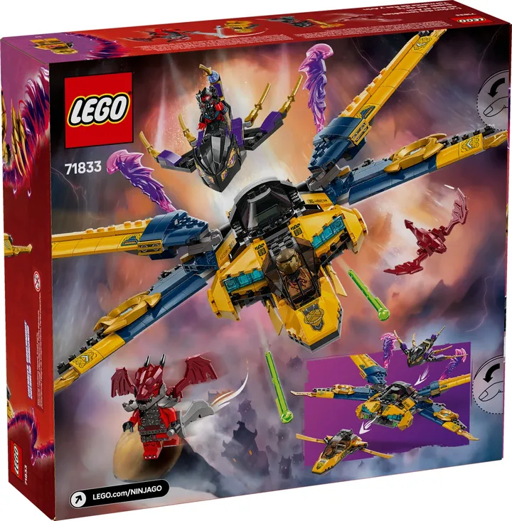 Vorschaubild 2 LEGO ninjago 71833 Ras und Arins Super-Sturmflieger
