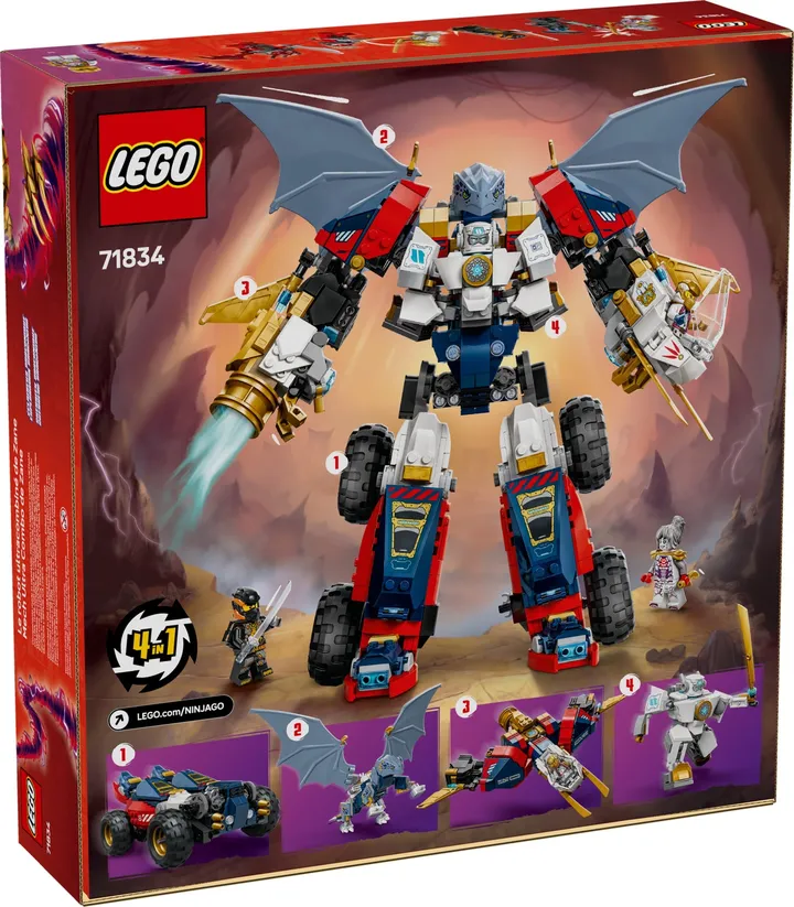 Vorschaubild 2 LEGO ninjago 71834 Zanes Ultra-Kombi-Mech
