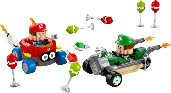 LEGO super mario 72034 Mario Kart™ – Baby Mario vs Baby Luigi
