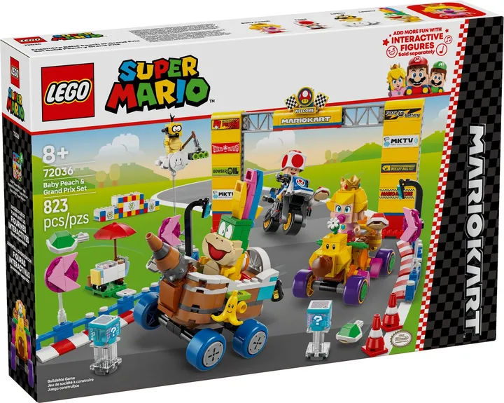 Vorschaubild 2 LEGO super mario 72036 Mario Kart™ – Baby Peach & Grand Prix–Set
