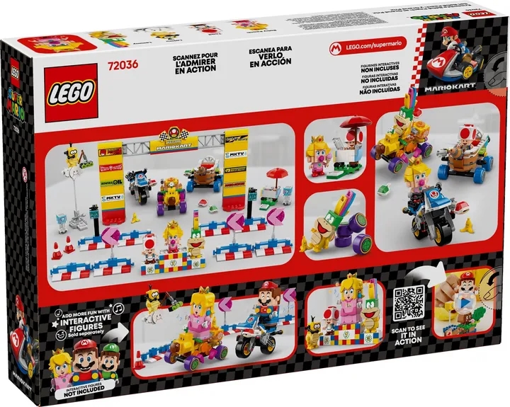 Vorschaubild 3 LEGO super mario 72036 Mario Kart™ – Baby Peach & Grand Prix–Set
