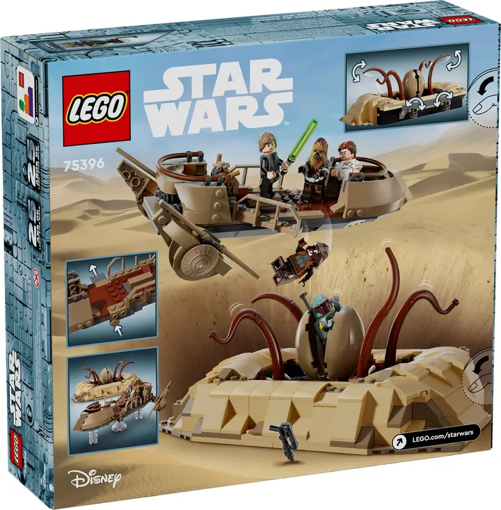 LEGO star wars 75396 Wüsten-Skiff und Sarlacc-Grube
