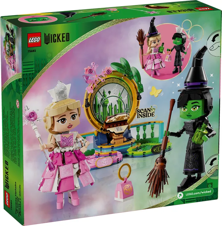 LEGO wicked 75682 Elphaba und Glinda
