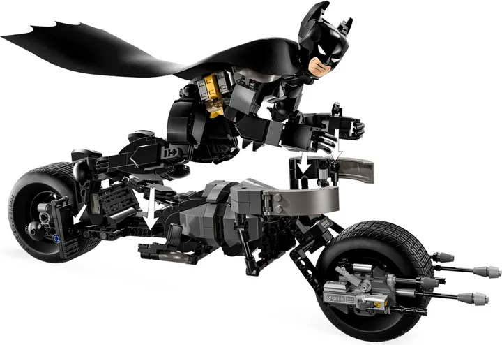 Vorschaubild 3 LEGO super heroes 76273 Batman™ Baufigur mit dem Batpod
