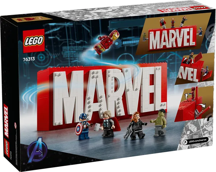 Vorschaubild 2 LEGO super heroes 76313 MARVEL Logo & Minifiguren
