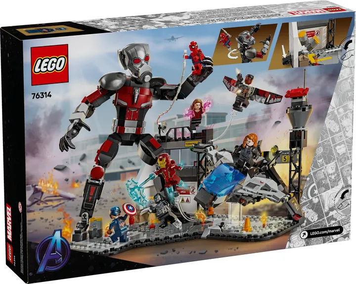 Vorschaubild 2 LEGO super heroes 76314 Captain America: Civil War Actionduell
