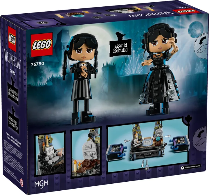 LEGO wednesday 76780 Wednesday Addams Baufigur
