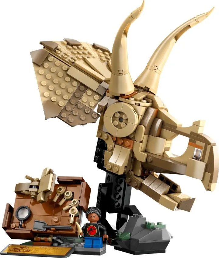 LEGO jurassic world 76969 Dinosaurier-Fossilien: Triceratops-Schädel
