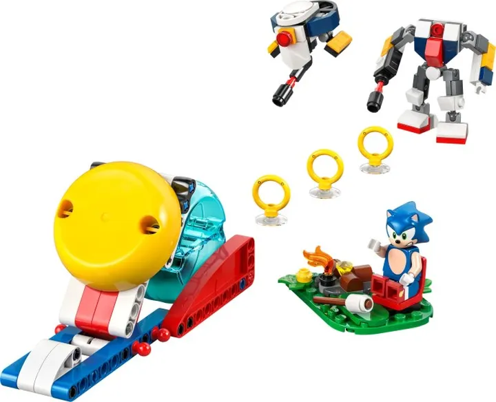 LEGO sonic the hedgehog 77001 Sonics Showdown am Lagerfeuer
